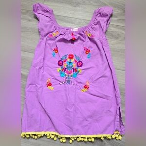 Girls Embroidered Dress